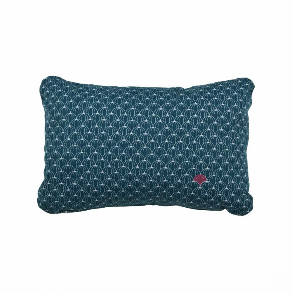 Fermob Kissen Pasteques. Ein rechteckiges Fermob Outdoor-Kissen in brillianter Farbe, passend für alleFermob Kissen Envie d Ailleurs, Pasteques, 44 x 30 cm.