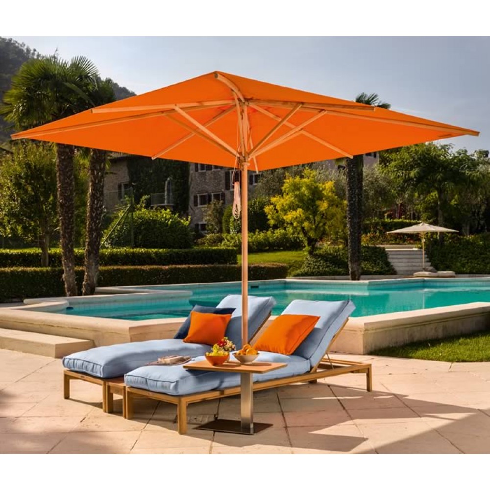 Weishäupl Sonnenschirm Klassiker, 350 x 350 cm - Stoffbespannung ACRYLTUCH