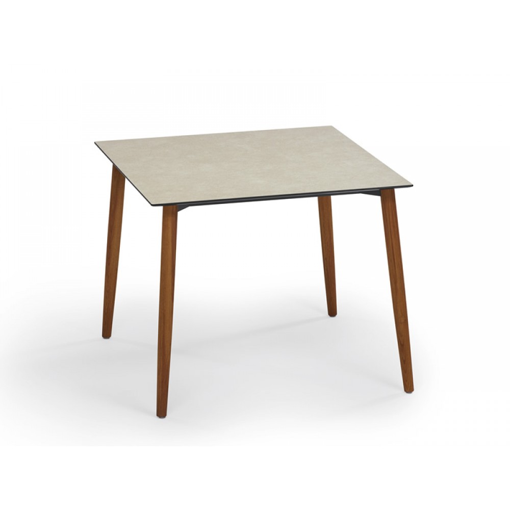 Weishäupl Tsch Slope, Teak, 90 x 90 cm